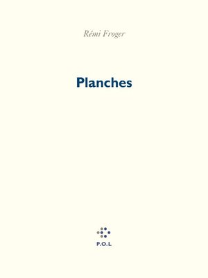 cover image of Planches